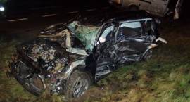 Skutki wypadku na trasie nr 8 koło Rutek /Fot. SOS Assistance Marek Rytelewski