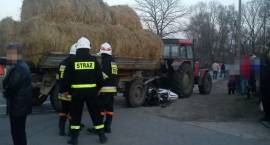 Skutkio wypadku w dn. 22.03.2012 r. w Mężeninie na drodze krajowej nr 8