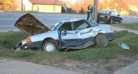 Wypadek w Mężeninie DK8