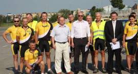 Rowerzyści wyruszyli w trasę liczącą blisko 600km 