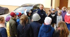 Uczniowie z wizytą na komendzie policji