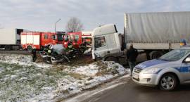 Tragiczny wypadek na krajowej ósemce pod Zambrowem. 1 osoba nie żyje.