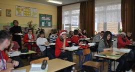 Mikołajki w Miejskim Gimnazjum nr 1 w Zambrowie