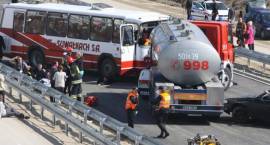 2012 IV 26 - ćwiczenia straż, pogotowia i policji na terenie budowy obwodnicy Zambrowa...