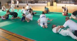 Trening Mazowiecko-Podlaskiego Klubu Karate w Zambrowie z Pawłem Nastulą