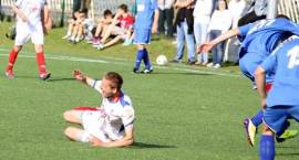 Olimpia Zambrów vs. Sokół Ostróda III podlasko-warmińsko-mazurska liga piłki nożnej....