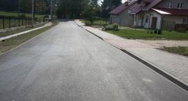 Wysoki standart nowej drogi w Woli Zambrowskiej