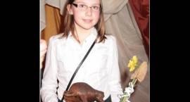 Weronika Trzeciak z SP4 otrzymała Żubra w kat. Najlepszy Uczeń Szkół Podstawowych