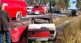 fiat 126p po wypadku /Fot. M.Rytelewski