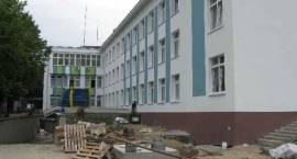 Remont szpitala, stan prac na 26.07
