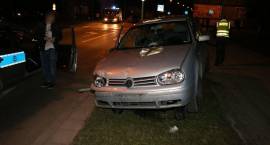 Kolizja trzech pojazdów w Zambrowie