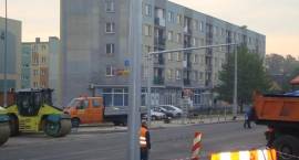 Ruchliwe skrzyżowanie zamknięte w okresie świąt