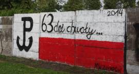 Pierwszy patriotyczny mural powstał w Zambrowie