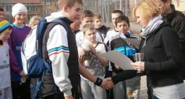 Turniej w piłkę nożną przy SP4 w Zambrowie