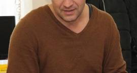 Pisarz Tomasz Trojanowski w Bibliotece Gminnej w Szumowie