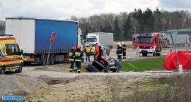 Śmiertelny wypadek na DK8