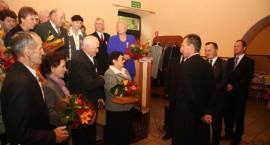 Małeżeństwa z Gminy Zambrów obchodzili jubileusz 50-lecia pożycia małżeńskiego