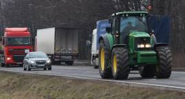 Protest rolników na krajowej ósemce