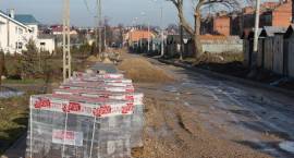 Budowa trzeciego etapu ul. Ogrodowej. Stan prac na: 15.11.2010r.