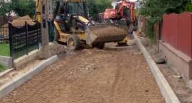 Trwa remont ulicy Piaskowej w Zambrowie (stan na dzien 16.07.2008 r.) /Fot. Daniel Miedzik