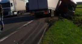 Wypadek na drodze krajowej nr 8 w okolicach Żabikowa, w dn. 08.05.2013 r.