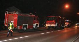 Pożar drewnianego domu przy ul. Ostrowskiej w Zambrowie