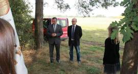 Uroczystości pod pomnikiem w Wądołkach