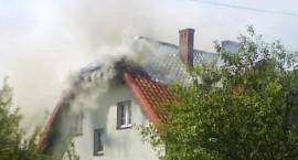 Pożar dwóch domów w Osowcu w dn. 3 lipca 2010