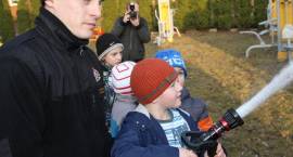 Starosta i strażacy z wizytą w OWR