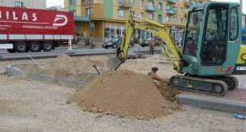 Budowa ul. Piłsudskiego /Fot. 25.06.2007 r. Katarzyna Walendziak