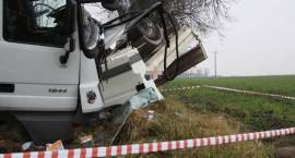 Tragiczny wypadek na drodze krajowej nr 8 w m. Zambrzyce Króle (powiat zambrowski)