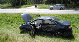 Kolizja w Gosiach Małych, 3.07.2014r.