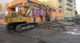 2007 XI 28 - budowa ul. Kościuszki prowadzącej od ul. Piłsudskiego /Fot. arch Zambrow.org