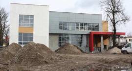 Budowa Centrum Kultury. Stan prac na : 8. luty 2010r. 