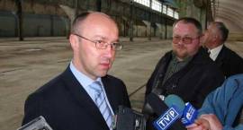 Wiceminister Marek Szczepański obejrzał hale Zamtex /Fot. G.Zawistowski