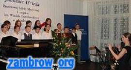 Jubileusz 15-olecia Szkoły Muzycznej /Fot. GZAW