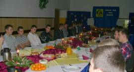 Wieczór wigilijny w Bursie Szkolnej nr 1 w Zambrowie