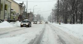 Aleja Wojska Polskiego w Zambrowie (zarządca: GDDKiA), stan na: 18.12.2012 r. godz....