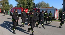 Strażacy walczyli z żywiołem w Srebrnej