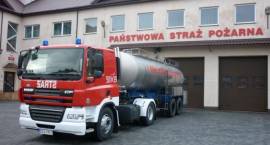 Nowy ciągnik siodowy w zambrowskiej straży pożarnej
