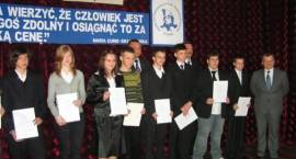 Wręczenie nagród laureatom wojewódzkich konkursów przedmiotowych w gimnazjach