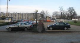 Prace budowlane przy pływalni. Stan na 23.11.2009 r.