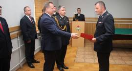 Mł. bryg. Maciej Krajewski oficjalnie komendantem PSP w Zambrowie