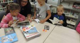 Podopieczni OWR z wizytą w bibliotece