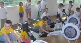 Sportowcy z MP1 Akademia Malucha w Zambrowie w Centrum Olimpijskim w Warszawie /Fot. z...