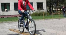 Powiatowe eliminacje Turnieju o Bezpieczeństwie w Ruchu Drogowym. Tor sprawnościowy.