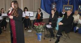 Dyrektor MOK Marta Konopka wita wszystkich gości /Fot. Grzegorz Zawistowski