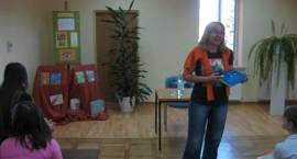 Spotkanie z autorką książek dla dzieci - Agnieszką Frączek w Miejskiej Bibliotece...