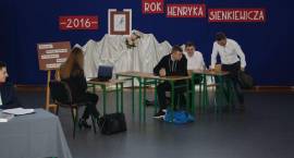 „2016 – Rok Henryka Sienkiewicza” - apel w ZS1