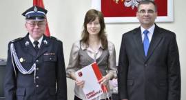 Władze powiatu dziękują Monice Karwowskiej